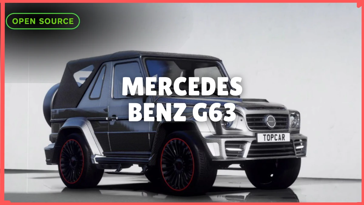 Mercedes-Benz G63 Coupe Mansory FiveM | Luxury SUV Coupe | Open Source